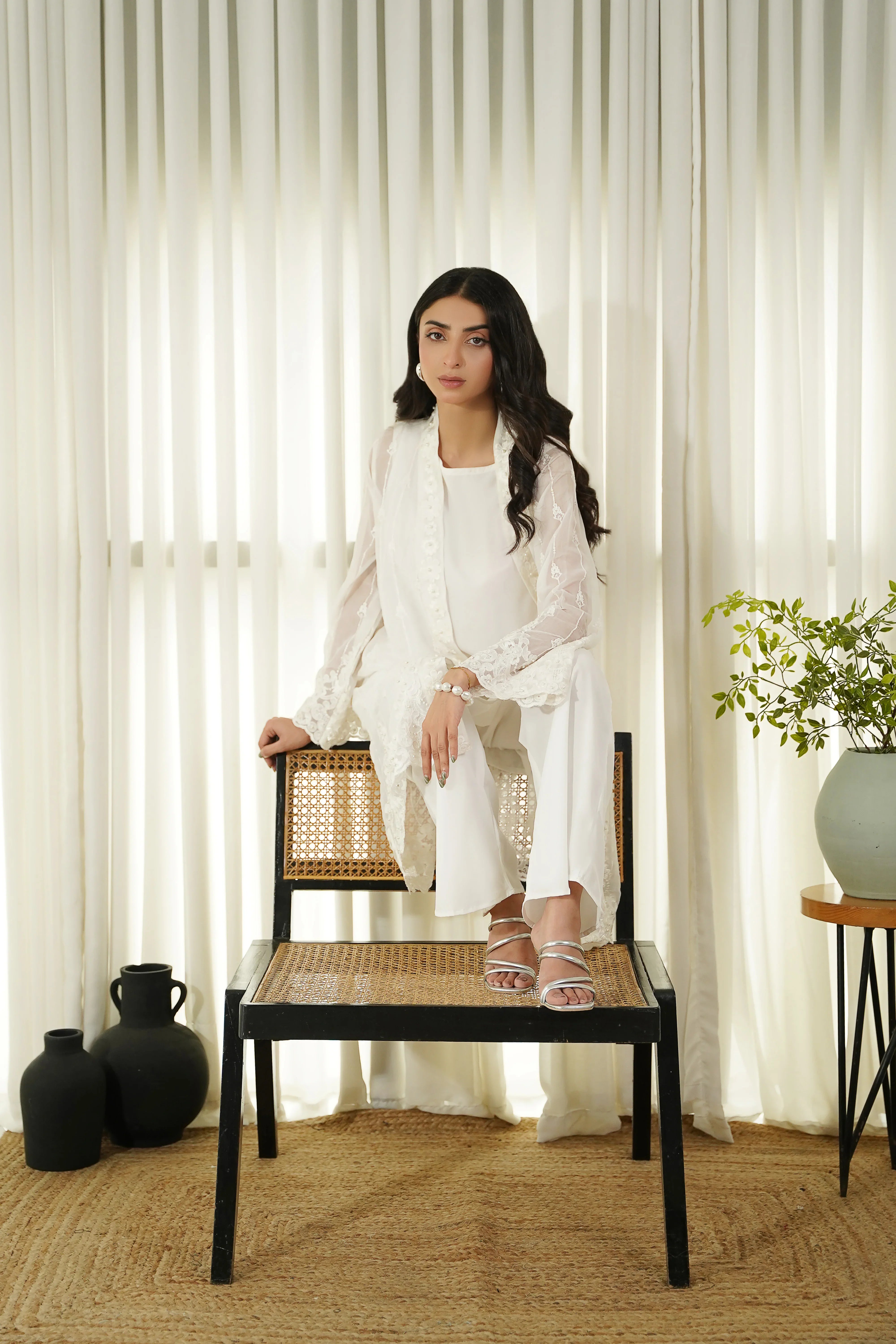 Dhaga Stitched 3 Piece Formals Collection'2025-Perla