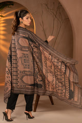 Tng By Md Odhni Collection-Taj Mahal odhni (Brown)
