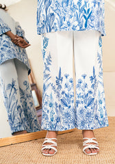 Amal Stitched 2 Piece Summer Cambric Collection-Ocean Breeze