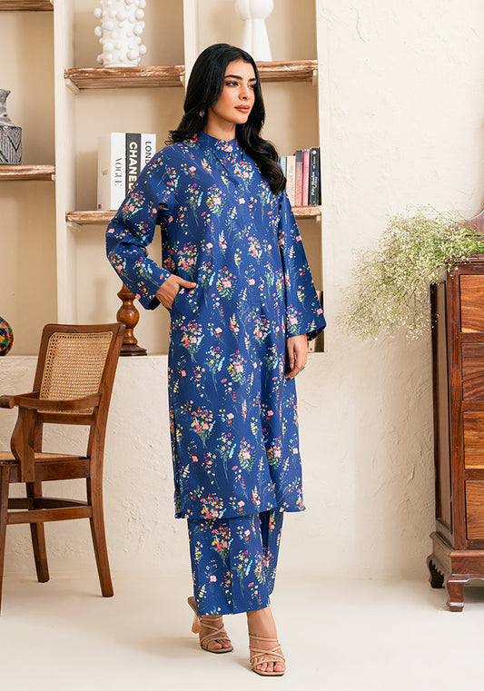 Amal Stitched 2 Piece Summer Cambric Collection-Serene