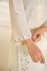 Threads & Weaves Ivory Breeze - Embroidered Lawn Ready to Wear 3PC-RTWL26103S