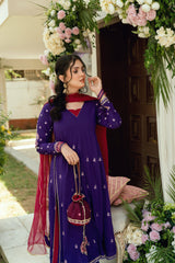 Baat Pakki Omal by Komal Stitched 3 Piece Dobby Collection'2025-Malaika