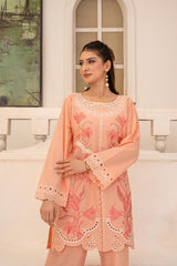Sada Bahar By Abeera Stitched 2 Piece Emb Premium Cotton Suit-SB-09