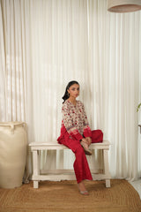 Dhaga Stitched 2 Piece Poly Cambric Collection'2025-Amicia