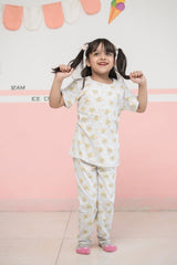Trees Pattern Kids Pajamas - Kids Pajamas