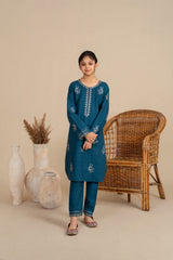 Khayat Stitched Co Ords Luxury Winter Suit-Cerina - WInter
