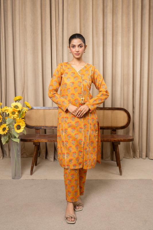 Ahlam By Safa Textile Eid Edit-masakali Co-Ord-Set