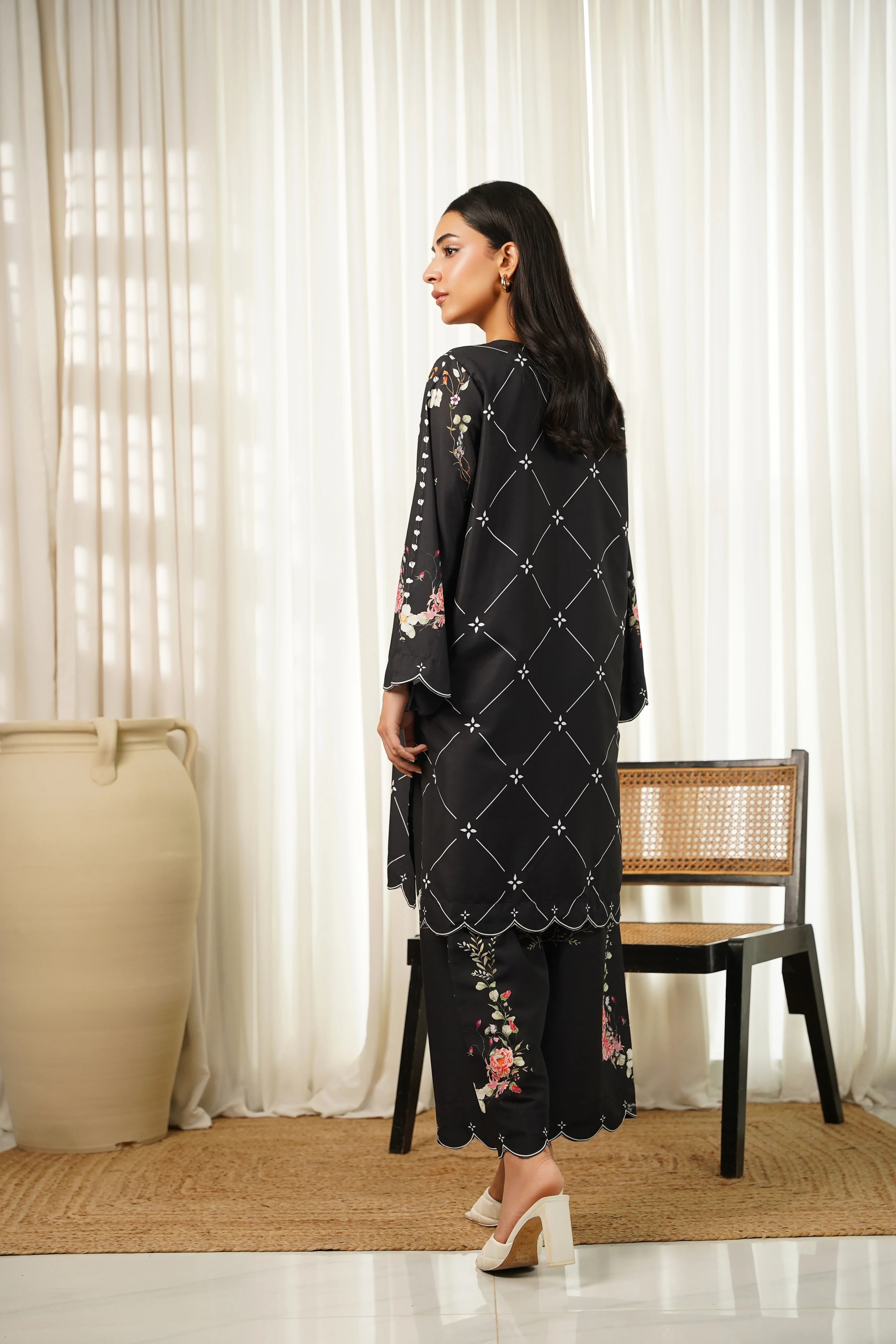Dhaga Stitched 2 Piece Poly Cambric Collection'2025-Cyrille