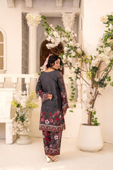 Zar E Gul By Abeera Stitched 2 Piece Poly Lawn Suit-ZG-05