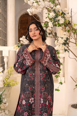 Zar E Gul By Abeera Stitched 2 Piece Poly Lawn Suit-ZG-05