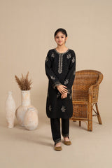Khayat Stitched Co Ords Luxury Winter Suit-Inkora - Winter