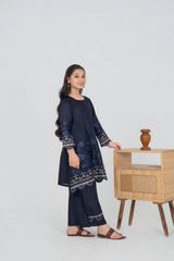 Khayat Stitched Co Ords Summer Lawn Cotton Suit-Navira