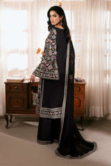 Meeru By Sheenora Stitched 3 Piece Formals Collection-MIDNIGHT ELEGANCE