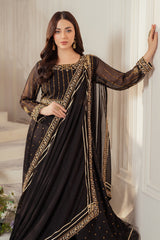 Elegance by Panache Apparel Stitched Festive Collection-Nightfall