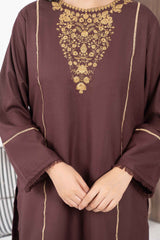 Tiraz Stitched 2 Piece Winter Suit-Rumal