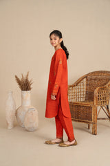 Khayat Stitched Co Ords Cambric Winter Kids Collection'2025-Rostera - Winter