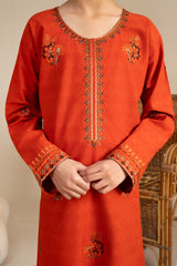 Khayat Stitched Co Ords Cambric Winter Kids Collection'2025-Rostera - Winter