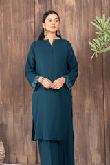 Tiraz Stitched 2 Piece Winter Suit-Marjaan