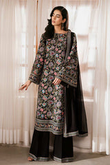 Meeru By Sheenora Stitched 3 Piece Formals Collection-MIDNIGHT ELEGANCE