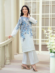 Tng By Md Stitched-Zeest | 2 Piece | Printed | White
