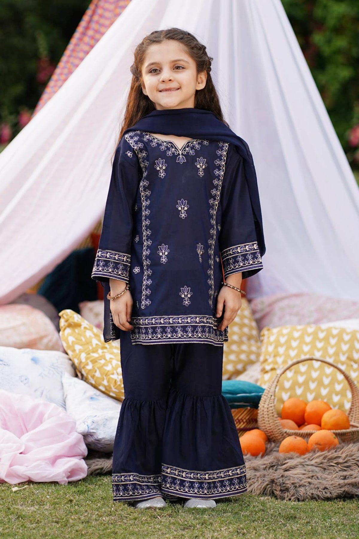Panache Apparel Stitched Kids Collection-Grana