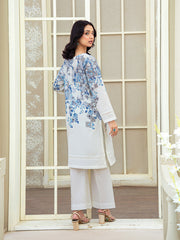 Tng By Md Stitched-Zeest | 2 Piece | Printed | White
