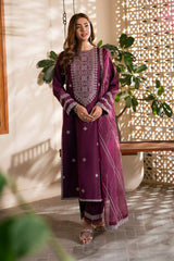 Meeru By Sheenora Stitched 3 Piece Formals Collection-CHENILLE