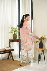 Dhaga Luxury Revival Stitched 2 Piece Summer Suit-Amorette