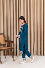 Khayat Stitched 2 Piece Cambric Winter Collection'2025-Tealisa