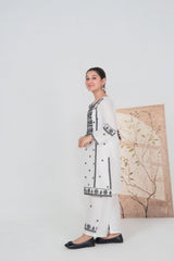 Khayat Stitched Co Ords Summer Lawn Cotton Suit-Grace