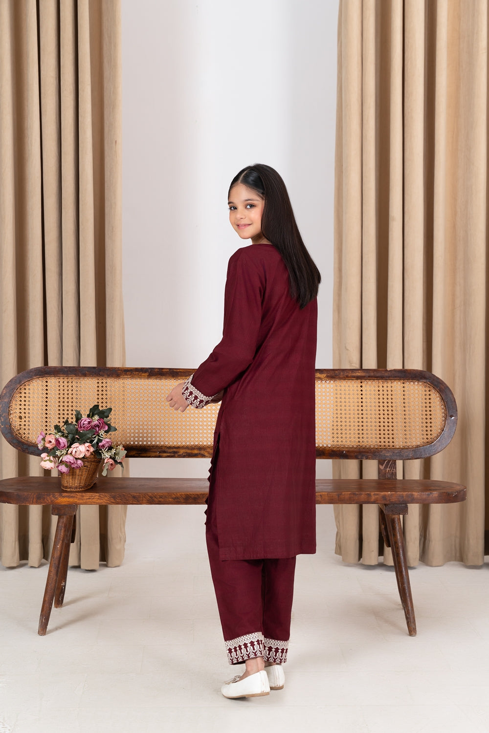 Khayat Stitched 2 Piece Cambric Winter Collection'2025-Garnora - 2 Pc