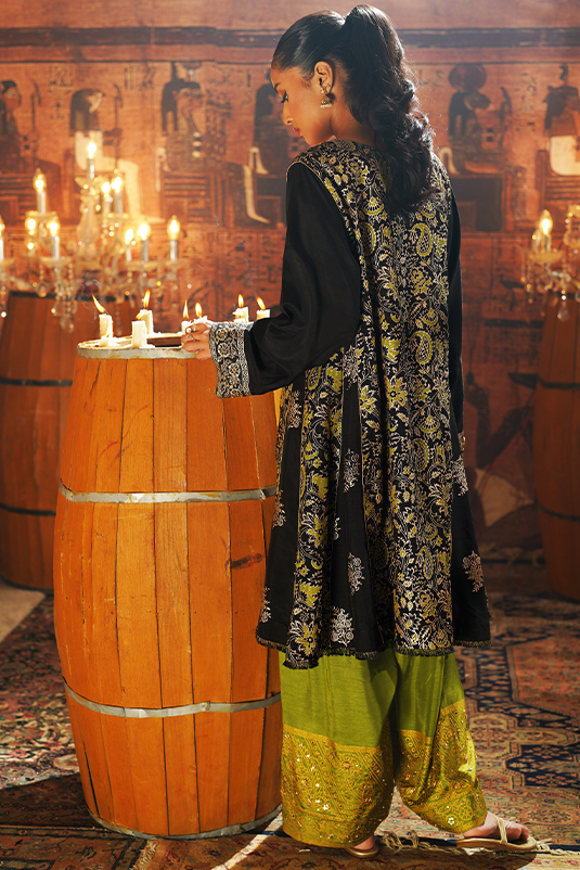 Nefertiti By Zaaviay Stitched Khem (Three Piece)