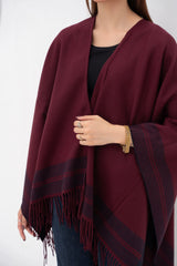 Shazam By Manahils Premium Cape Shawl Winters Collection'2025-50