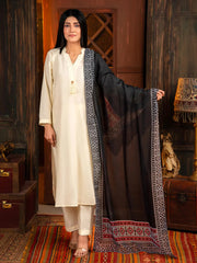 Ajrak Mosaic Stole | Black TNG by MD