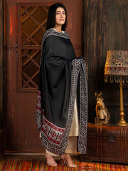 Tng By Md-Ajrak Mosaic Odhni | Black