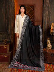 Tng By Md-Ajrak Mosaic Odhni | Black