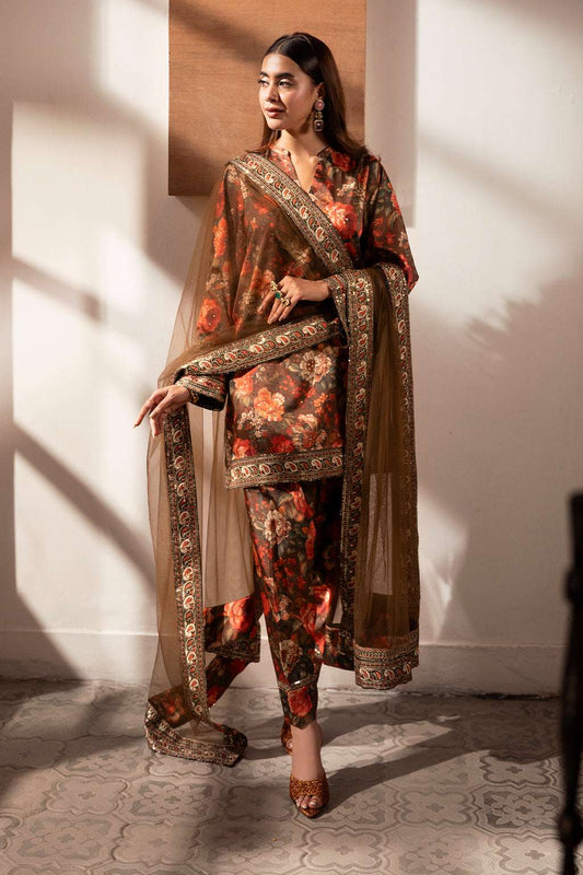 Meeru By Sheenora Stitched 3 Piece Formals Collection-JANAN