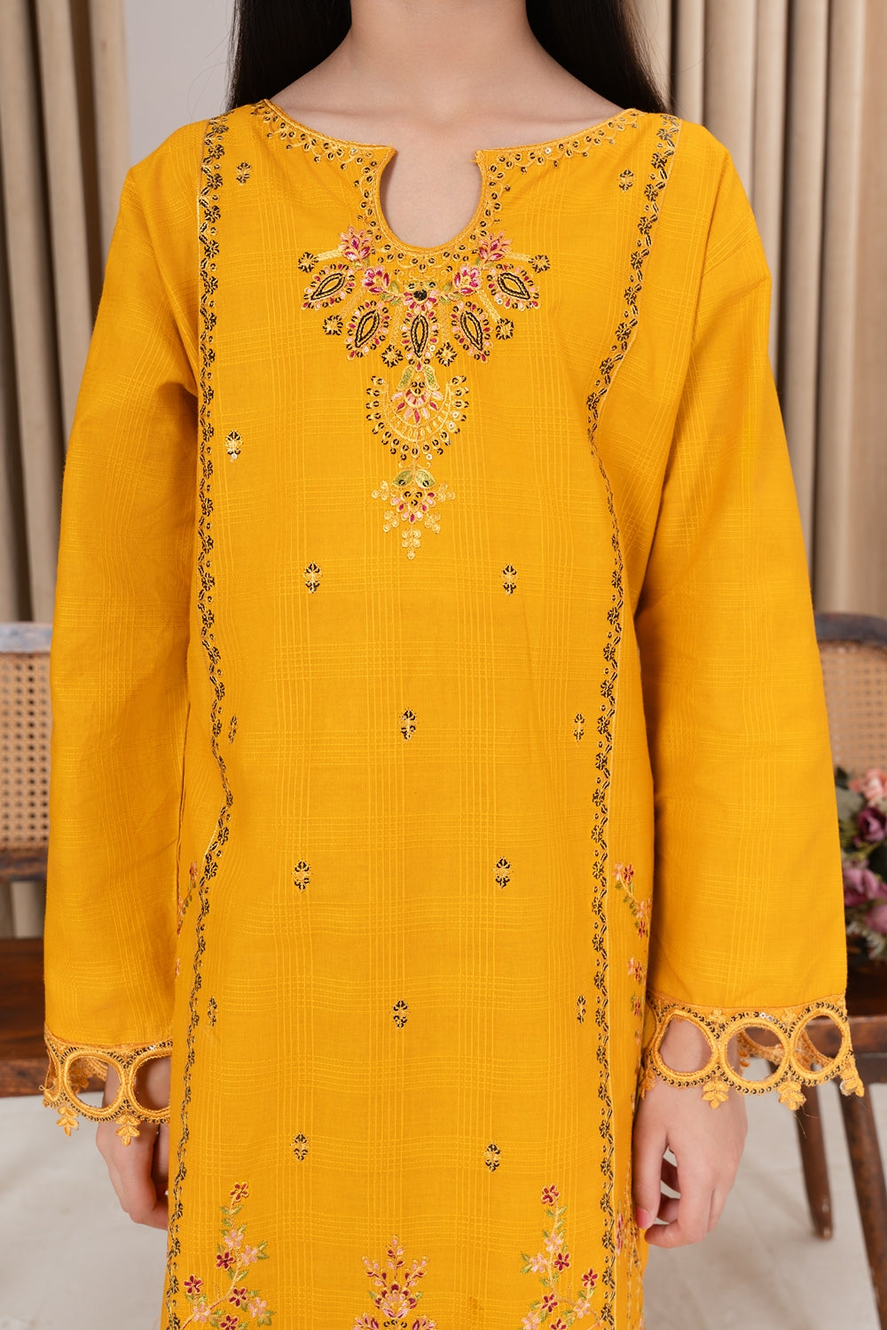 Khayat Stitched 2 Piece Cambric Winter Collection'2025-Asfarah 2Pc