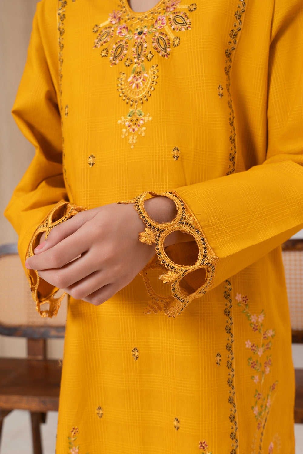 Khayat Stitched 2 Piece Cambric Winter Collection'2025-Asfarah 2Pc