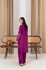 Khayat Stitched 2 Piece Cambric Winter Collection'2025-Banafsaj 2Pc