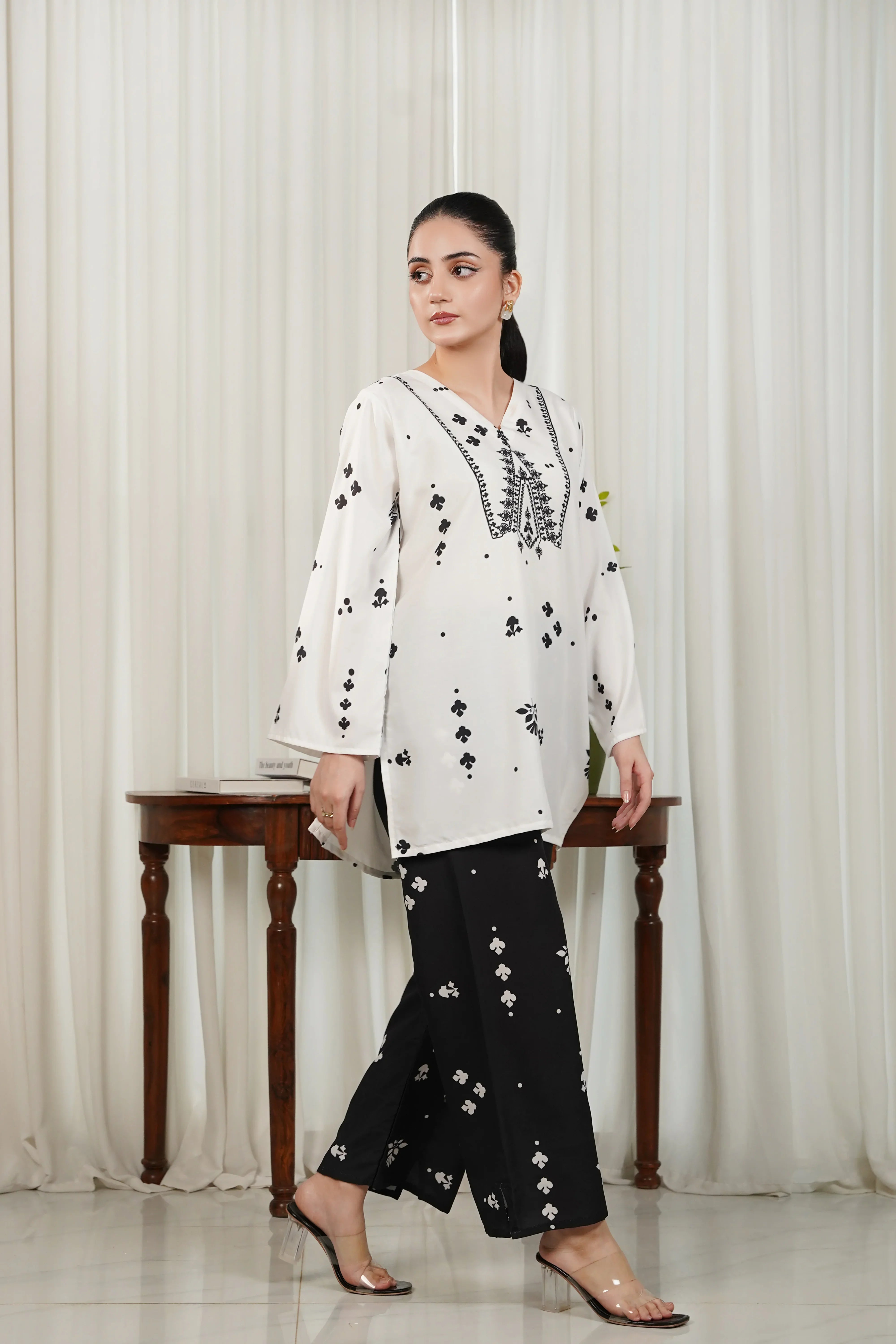 Dhaga Stitched 2 Piece Crepe Collection'2025-Zillah