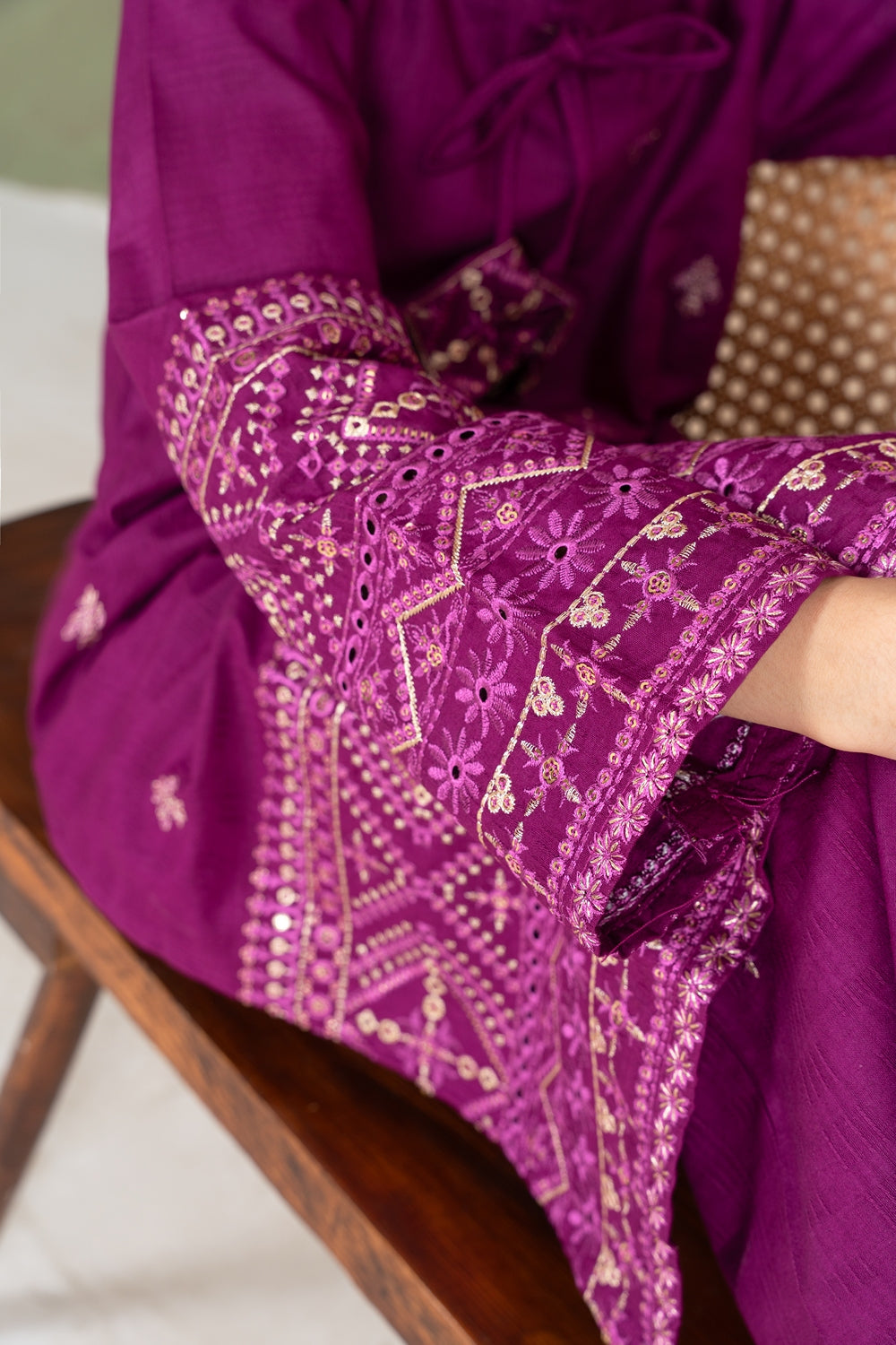 Khayat Stitched 2 Piece Cambric Winter Collection'2025-Banafsaj 2Pc
