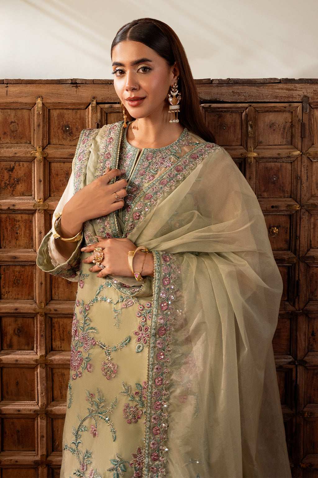 Meeru By Sheenora Stitched 3 Piece Formals Collection-ESME