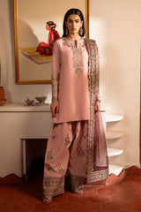 Meeru By Sheenora Stitched 3 Piece Formals Collection-LILAC SERENITY