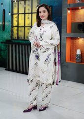 Uraan by Meerak 3 Piece Emb Lawn Suit-4