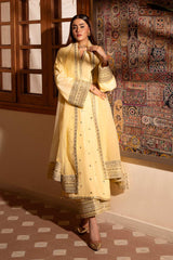 Meeru By Sheenora Stitched 3 Piece Formals Collection-PERIDOT