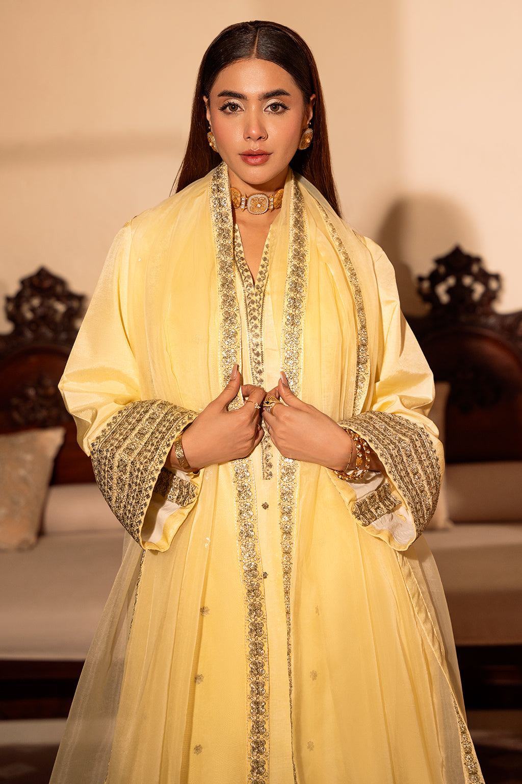 Meeru By Sheenora Stitched 3 Piece Festive Pret Collection'2025-PERIDOT