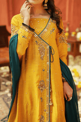 Bahara By Zaaviay Stitched Soorajmukhi (Three Piece)
