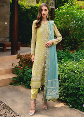 Gulaal Unstitched 3 Piece Luxury Emb Pret Collection'2025-Amary (GL-EP-2024-17)