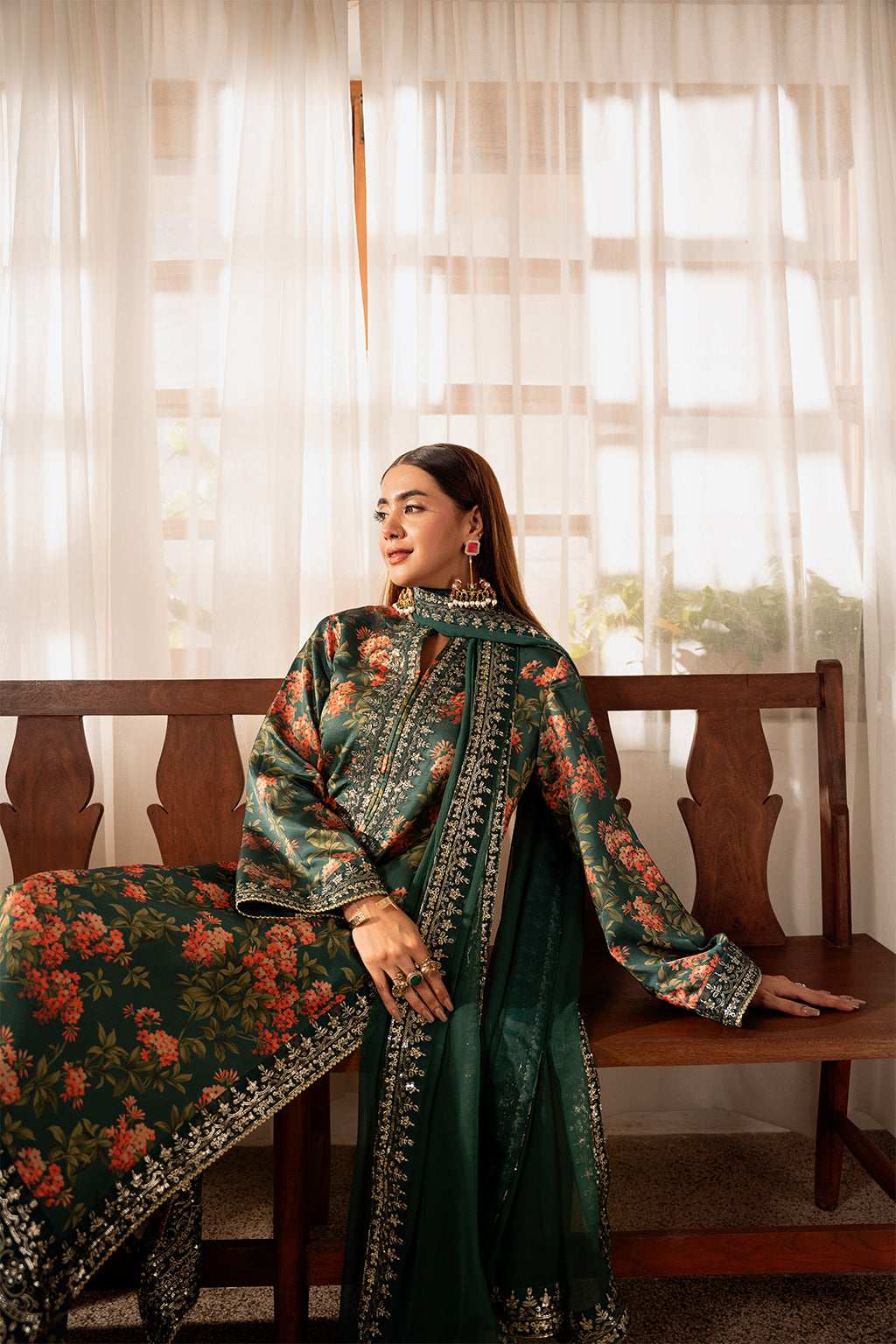 Meeru By Sheenora Stitched 3 Piece Formals Collection-OMAVI